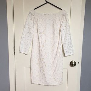 Diane von Furstenbeg eyelet lace dress